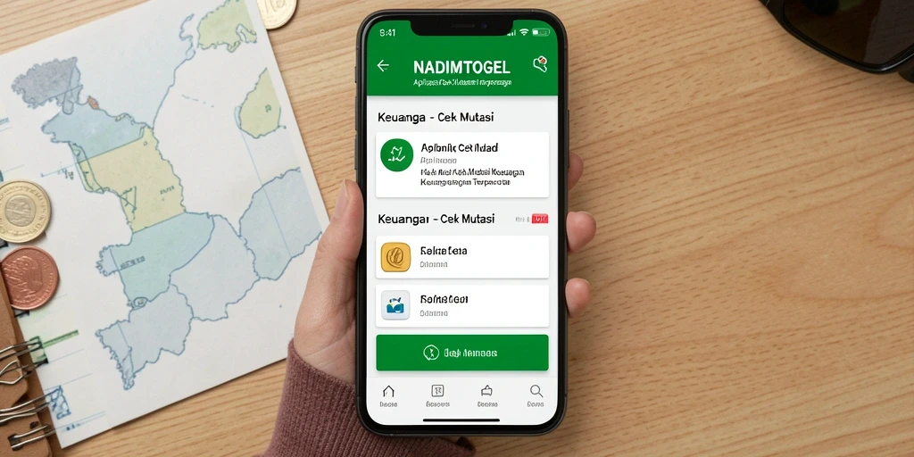 Antarmuka NADIMTOGEL yang intuitif untuk Cek Mutasi.